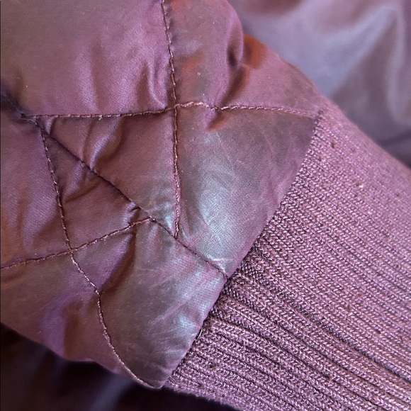 Outdoor Research Women's Puffer Down Jacket in Deep Burgundy - Picture 10 of 10